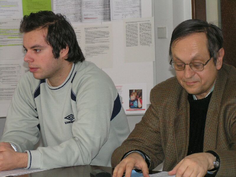 S Frantikem Rodrem na PONSu 2005