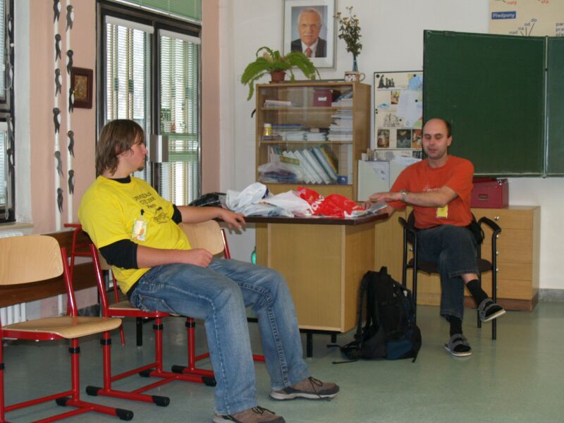 Kondor v roli lektora na CVVZ 2008