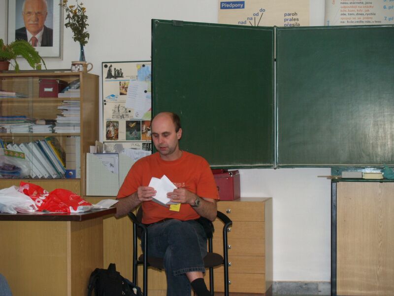 Kondor v roli lektora na CVVZ 2008