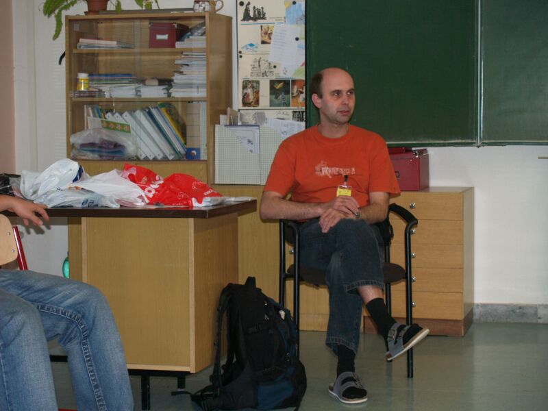 Kondor v roli lektora na CVVZ 2008