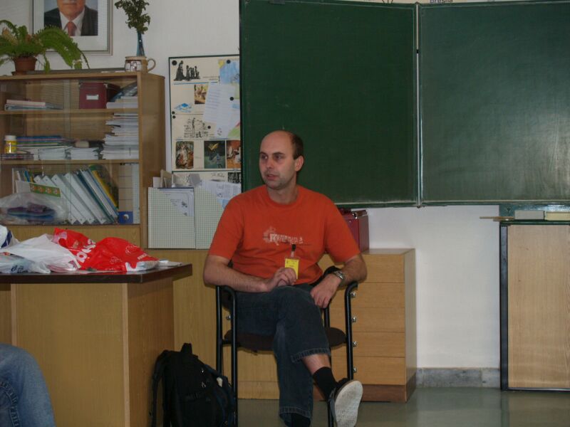 Kondor v roli lektora na CVVZ 2008