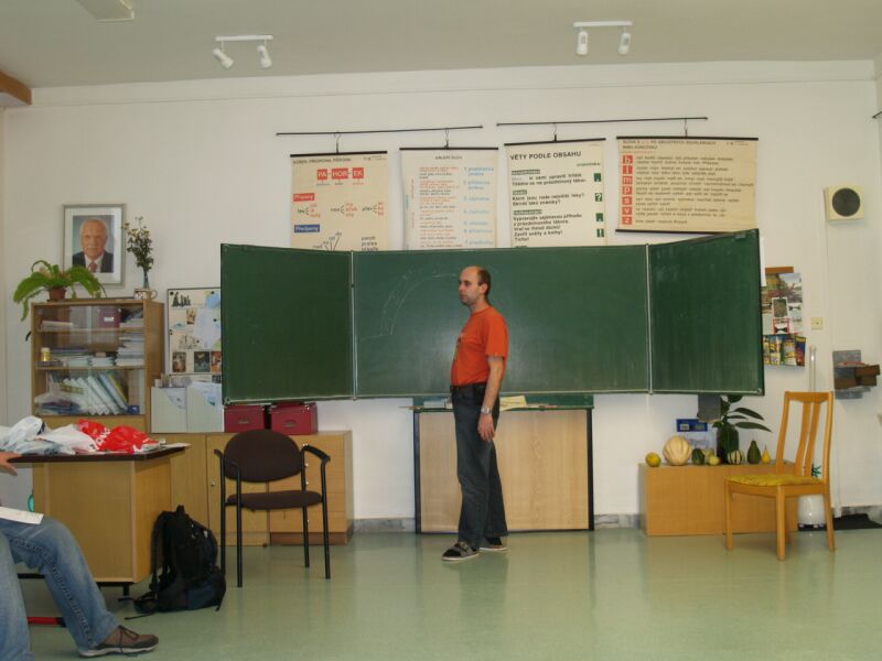 Kondor v roli lektora na CVVZ 2008