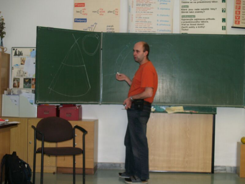 Kondor v roli lektora na CVVZ 2008