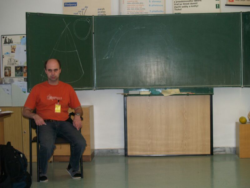 Kondor v roli lektora na CVVZ 2008