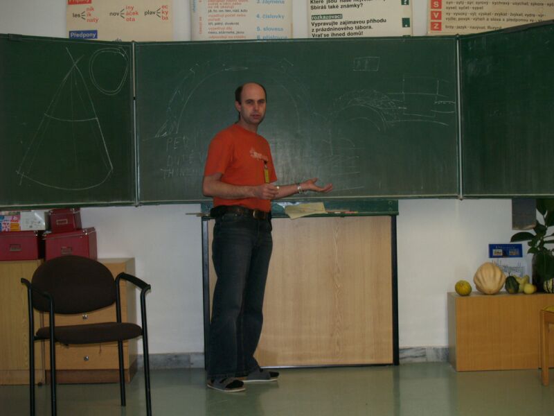 Kondor v roli lektora na CVVZ 2008