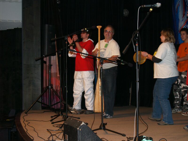 Předání pádla na CVVZ 2008