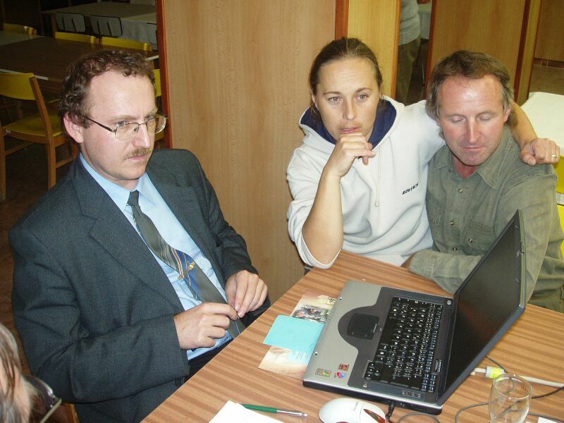 S Viky a Jerrym na PONSu 2004