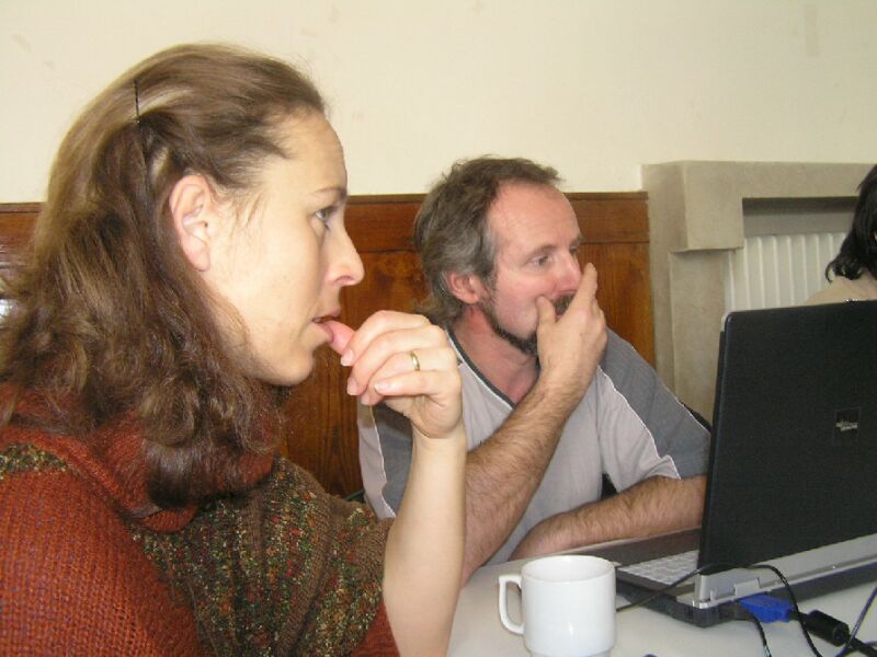 Na PONS 2006 v Olomouci s Viki