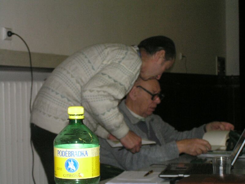 Na PONS 2006 v Olomouci s Nemem