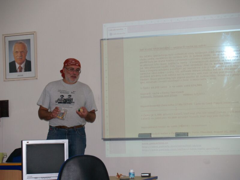 Lektor semine o geocashingu