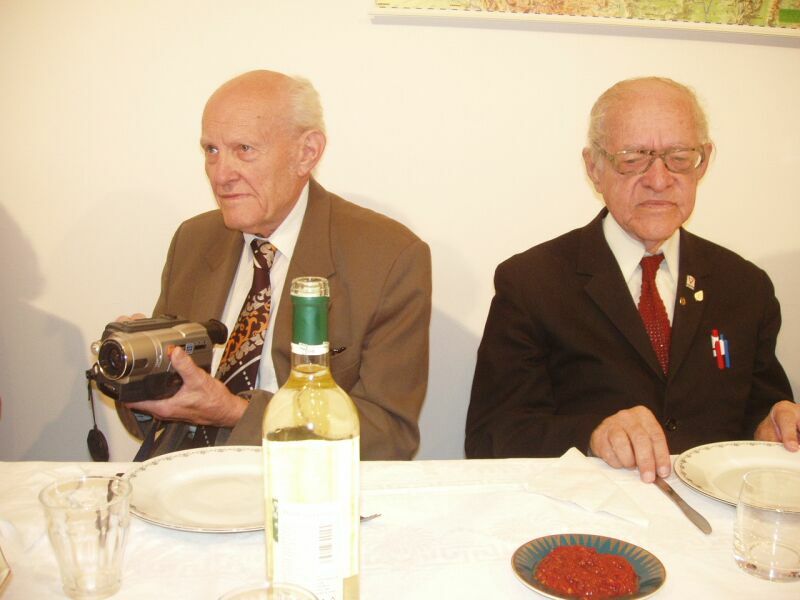 S Galnem na jeho 80. narozeninch v Praze