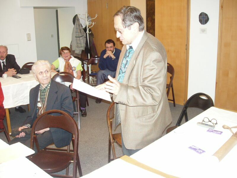 Po pedn stbrnho BL na oslav Galnovch 80. narozenin v Praze